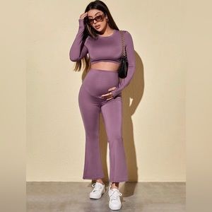 SHEIN maternity athleisure set